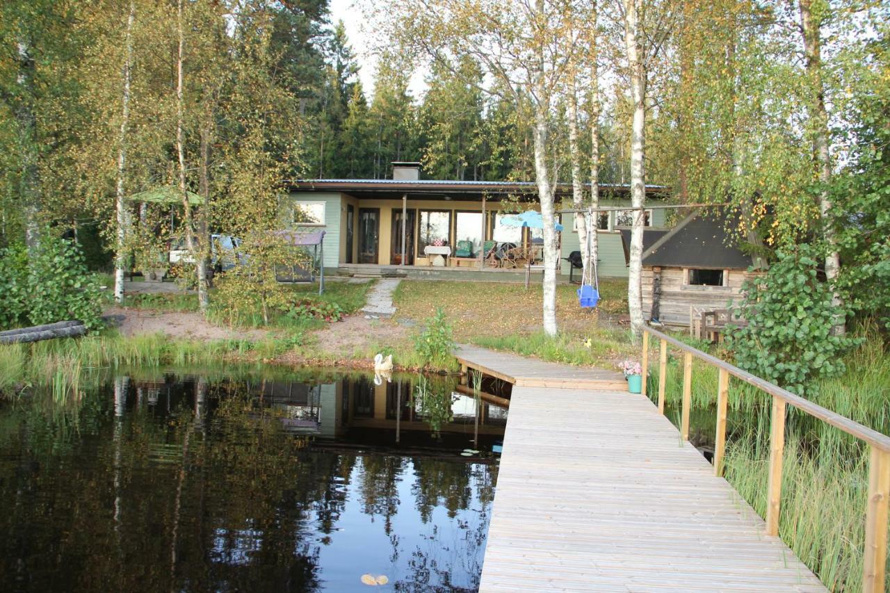 Private Lakeside Holiday Property In Nature Kankaanpää Dış mekan fotoğraf
