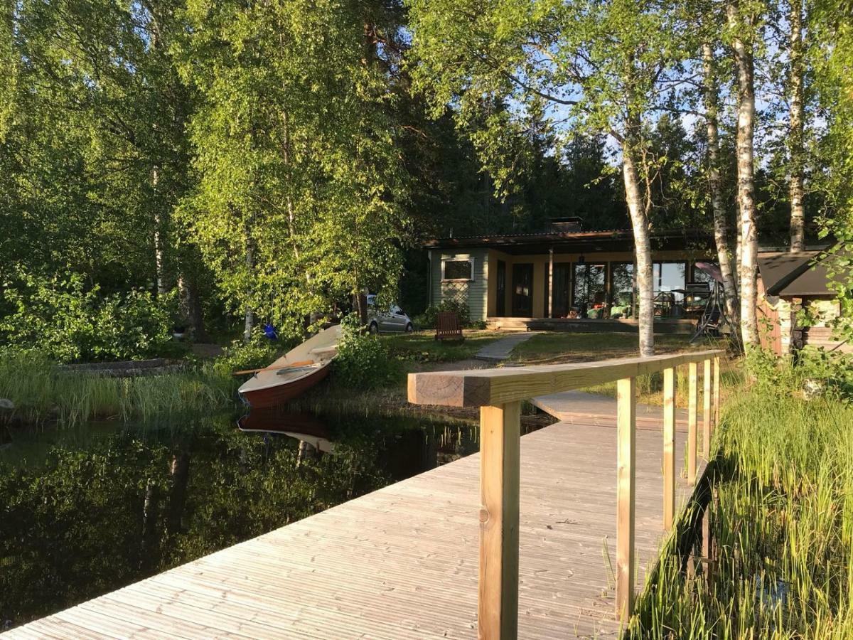 Private Lakeside Holiday Property In Nature Kankaanpää Dış mekan fotoğraf